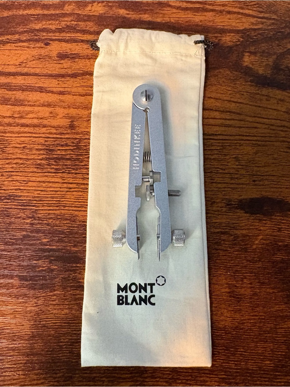 Montblanc x Hodinkee Precision Watchmaker Tool / Divider Caliper With Pouch